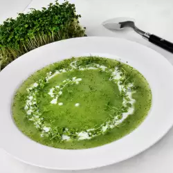 Spinach Soup with Rice
