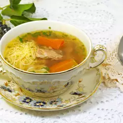 Beer Soup with Pork and Noodles