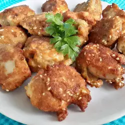 Sesame Seed Chicken Nuggets