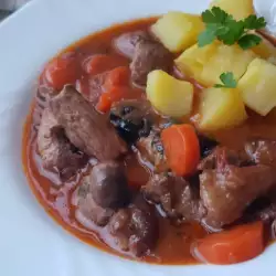 Traditional Pork Goulash with Sauce