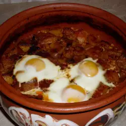 Pork Meat in Clay Pots
