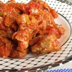 Pork with Leeks and Tomatoes
