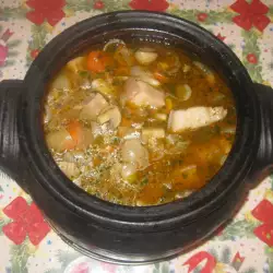 Smothered Pork in a Clay Pot