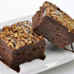 Brownies with Liquid Chocolate