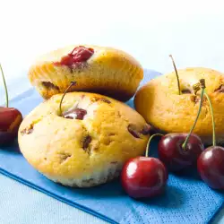 Muffins with Cherries