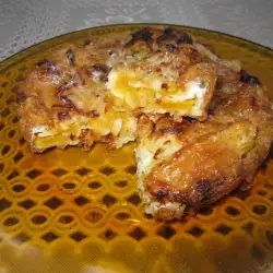 Pumpkin with Eggs and Sping Onions