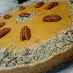 Pumpkin Pie with Nuts