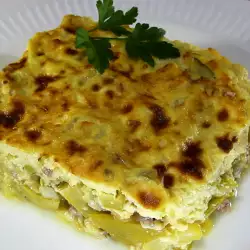Oven-Made Zucchini with Minced Meat