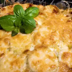 Oven-Baked Four Cheese Zucchini