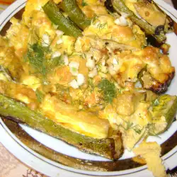 Zucchini with Tofu and Eggs