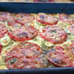 Oven-Baked Zucchini with Aromatic Topping