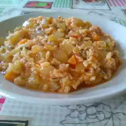 Zucchini with Rice Stew
