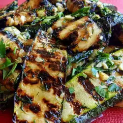 Marinated Zucchini on the Grill