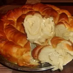 Rolled Out Phyllo Pastry with Yeast and Topping