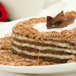 Delicious Chocolate Heart Cake