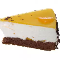 Vanilla Cream Pie with Apricots