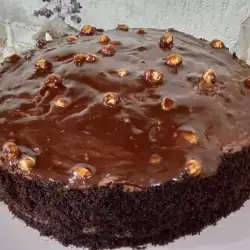 Chocolate Cake with Oreo Cookies