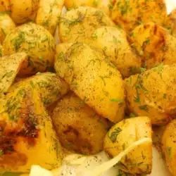 Potatoes with Ginger and Garlic