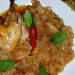 Tasty Chicken with Cabbage