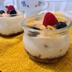 White Chocolate and Biscuit Pudding