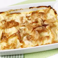 Baked Noodles with Cream