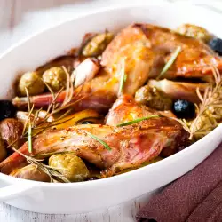 Rabbit with Olives and Spices