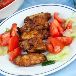 Marinated Grilled Chicken Wings