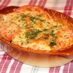 Gratin with Zucchini and Sausage