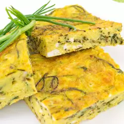 Frittata with Cheese and Onions