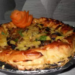Vegetable Pie with Steamed Dough