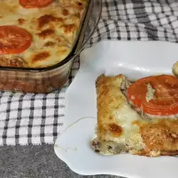 Oven-Baked Vegetables with Mozzarella