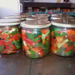 Salad for the Winter in Jars