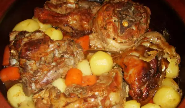 Lamb with Carrots and Potatoes