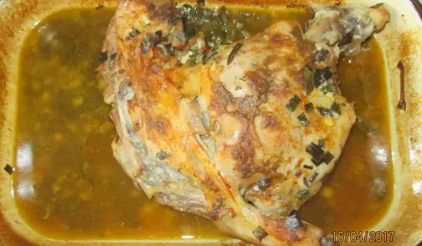 Oven-Baked Lamb