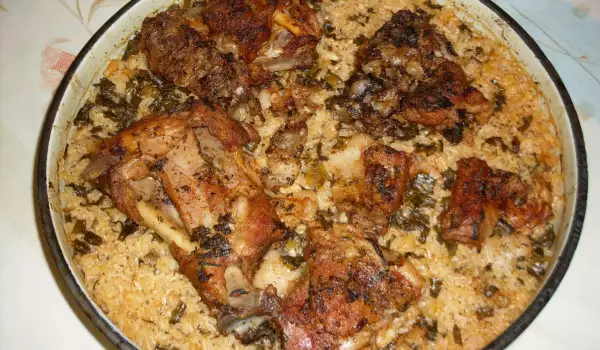 Lamb Meat with Rice