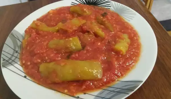 Tasty Appetizer with Banana Peppers