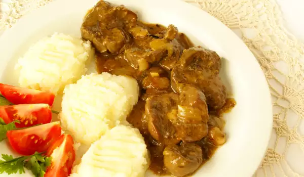 Chicken Gizzards with Potatoes