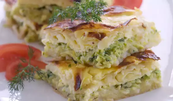 Pie with Zucchini and Cheese
