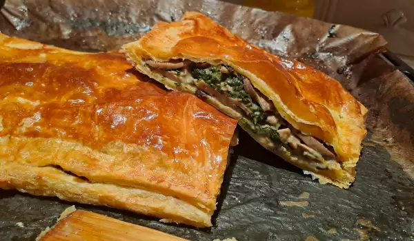 Puff Pastry Spinach Pie
