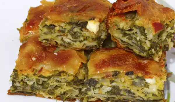 Pastry with Spinach and Walnuts