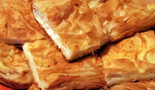 Phyllo Pastry with Cottage Cheese
