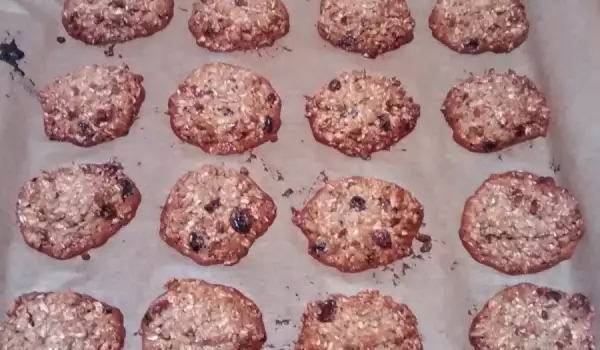 Healthy Cookies with Sunflower and Sesame Seeds