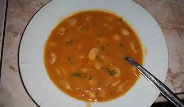 Bean Soup with a Roux