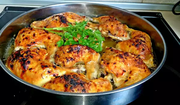 Chicken Thighs with Beer