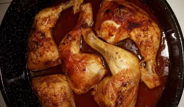 Chicken Legs in Marinade