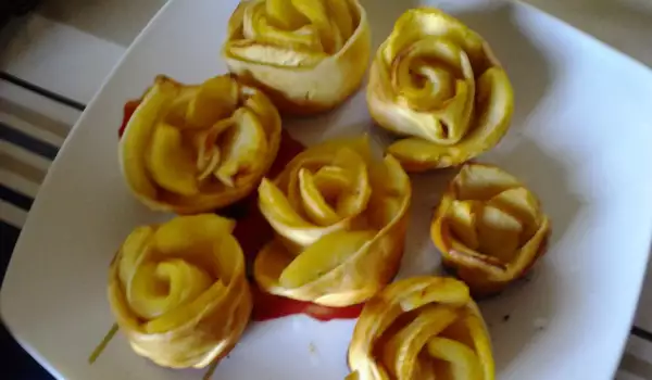 Puff Pastry Roses
