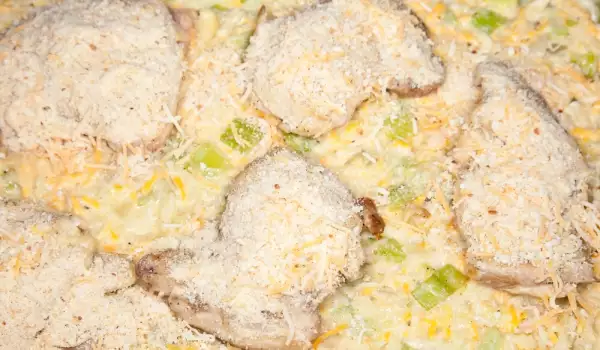 Chicken with Four Cheeses