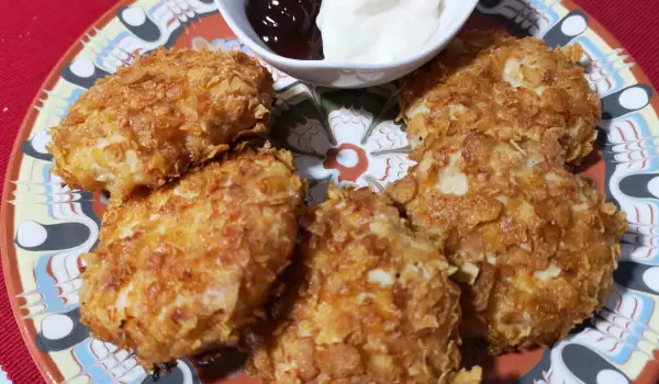 Chicken Fillets with Cornflakes in the Oven