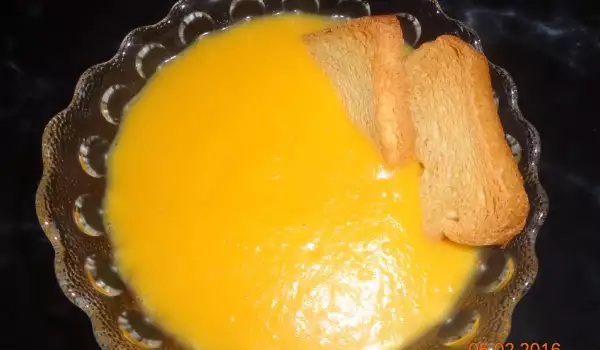 Kids' Milk Soup with Pumpkin