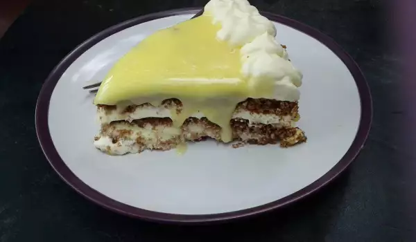 White Sunday Homemade Cake